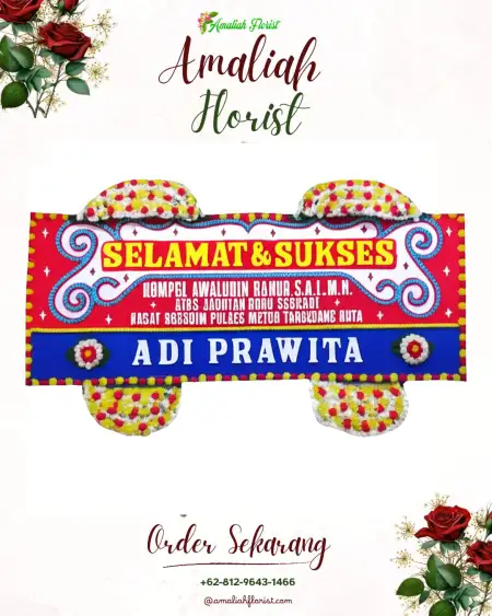 Papan Bunga Ucapan Selamat Masjid Roudotul Jannah Cipadu Jaya
